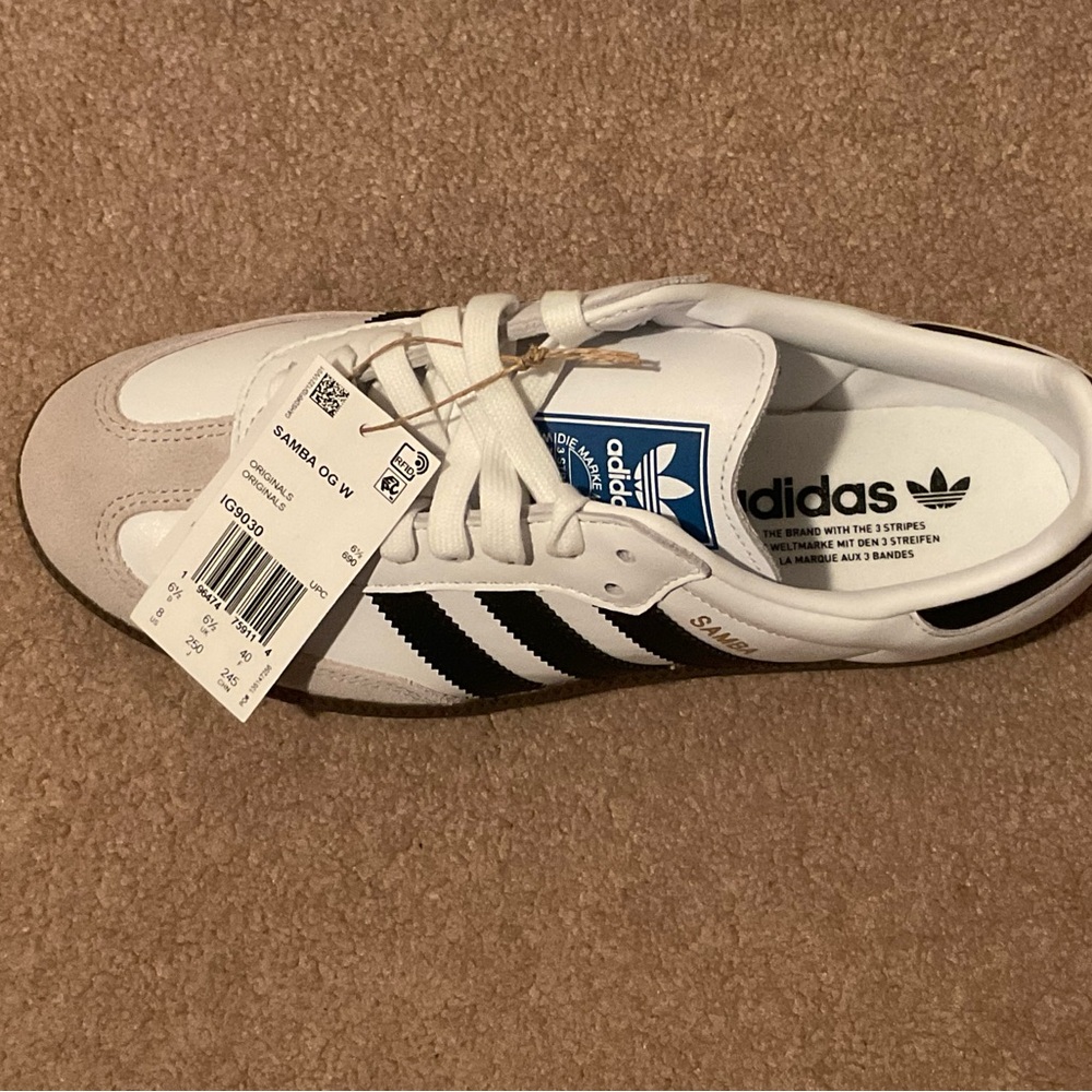 COPY - Adidas Samba OG White Black Sneakers